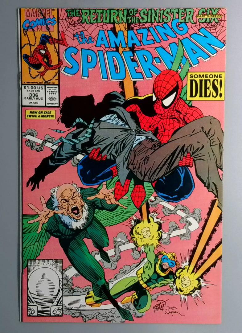 Amazing Spider-Man #336 VF+ Marvel 1990
