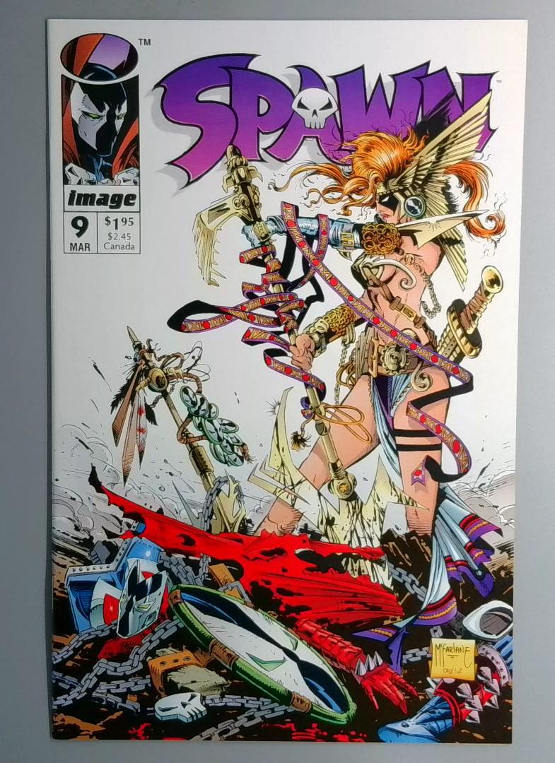 Spawn #9 NM 1st Appearance of Medieval Spawn, Angela Image 1993