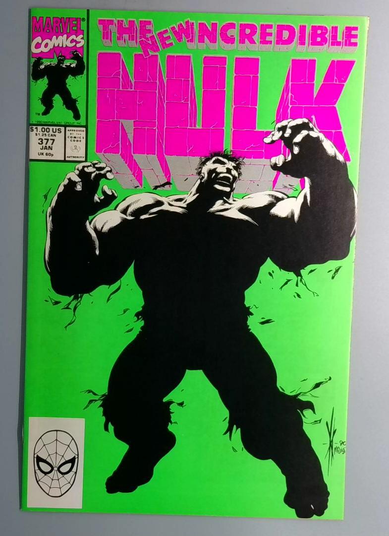 Incredible Hulk #377 NM 1st Professor Hulk  Marvel 1991