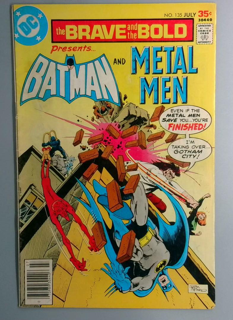Brave and the Bold #135 Batman and the Metal Men DC 1977