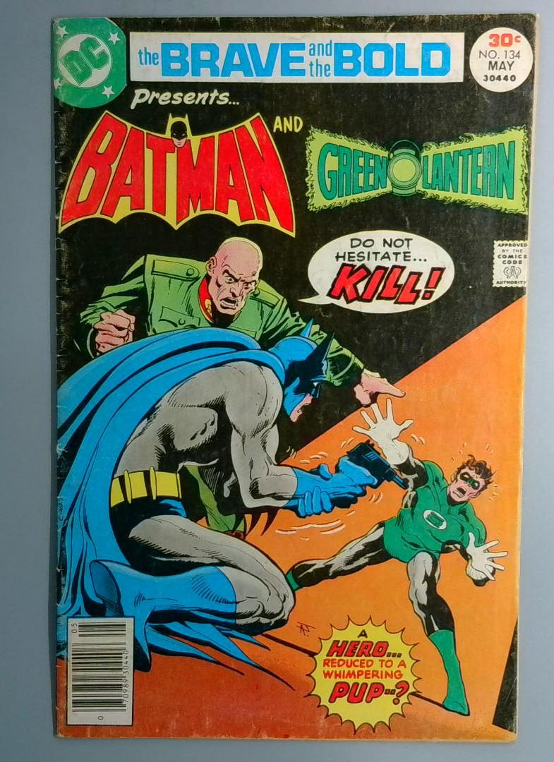 Brave and the Bold #134 Batman and Green Lantern Hal Jordan Team-Up DC 1977