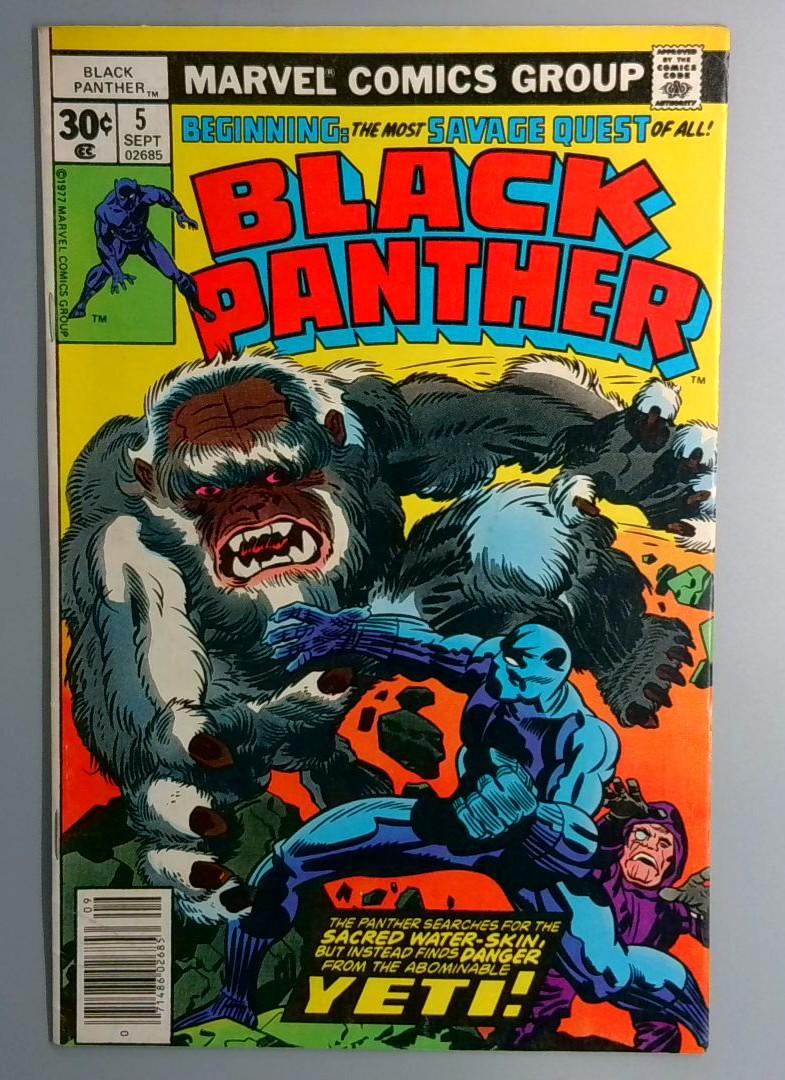 Black Panther #5 Marvel 1977