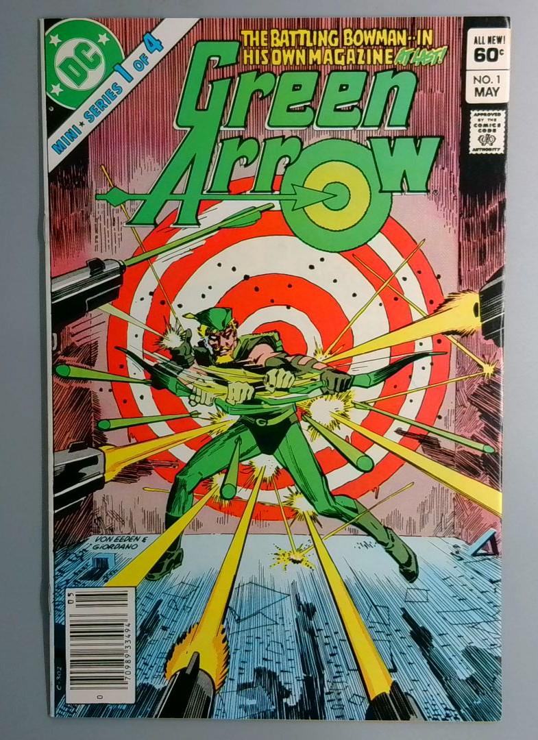 Green Arrow #1 NM- Origin of Green Arrow Newsstand DC 1983