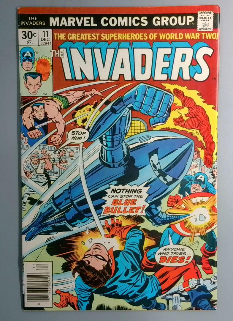 Invaders #11 VF+ Marvel 1976