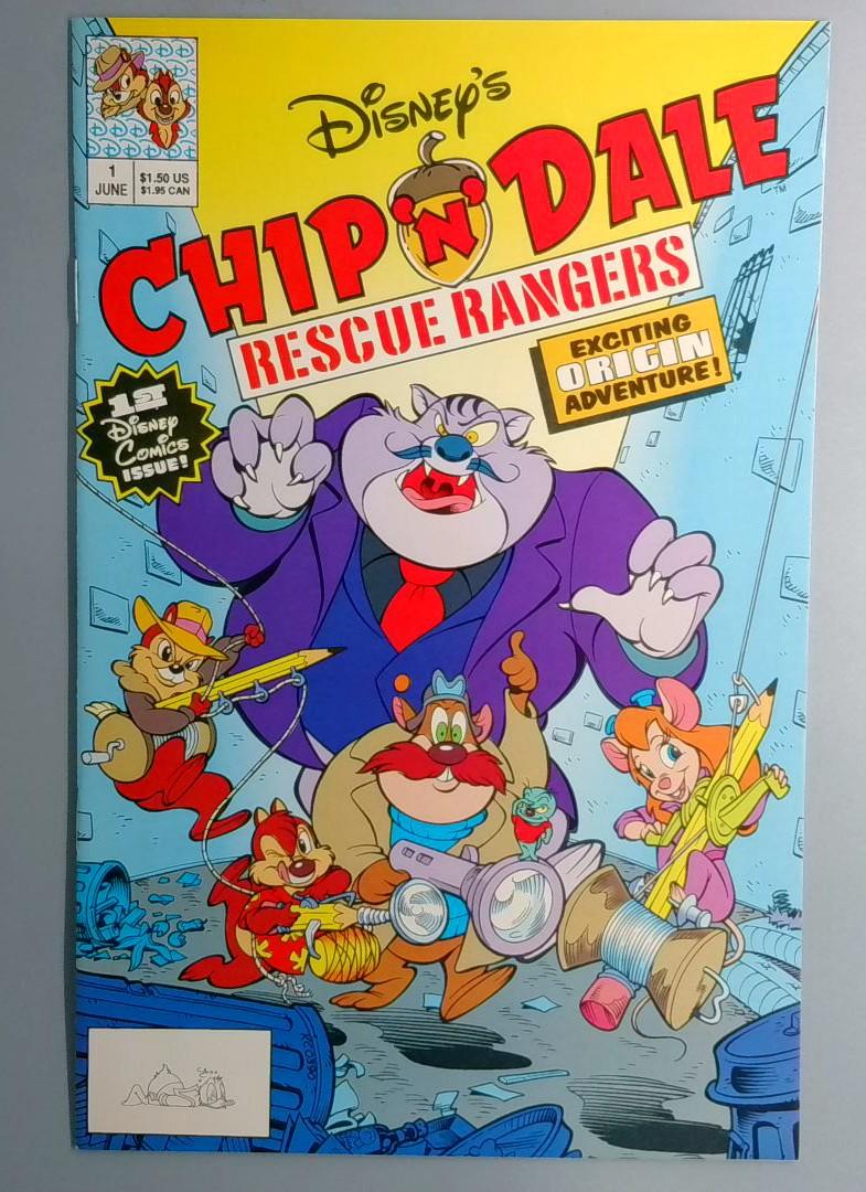 Chip 'n' Dale Rescue Rangers #1 NM Disney 1989