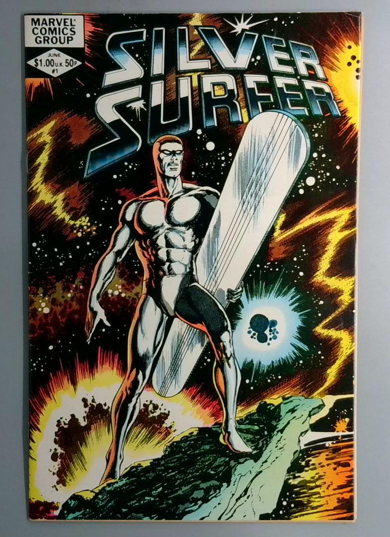 Silver Surfer #1 Silver Surfer Breaks Free of Galactus Marvel 1982