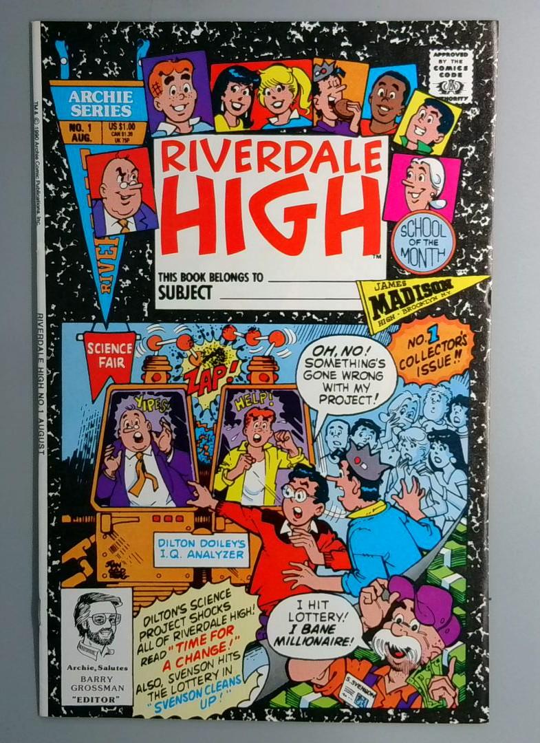 Riverdale High #1 NM Archie Comics