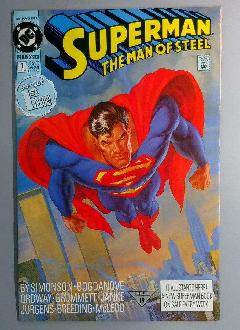 Superman: the Man of Steel #1 Direct Edition DC 1991