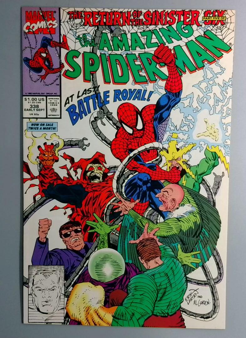 Amazing Spider-Man #338 NM Erik Larsen Marvel 1990