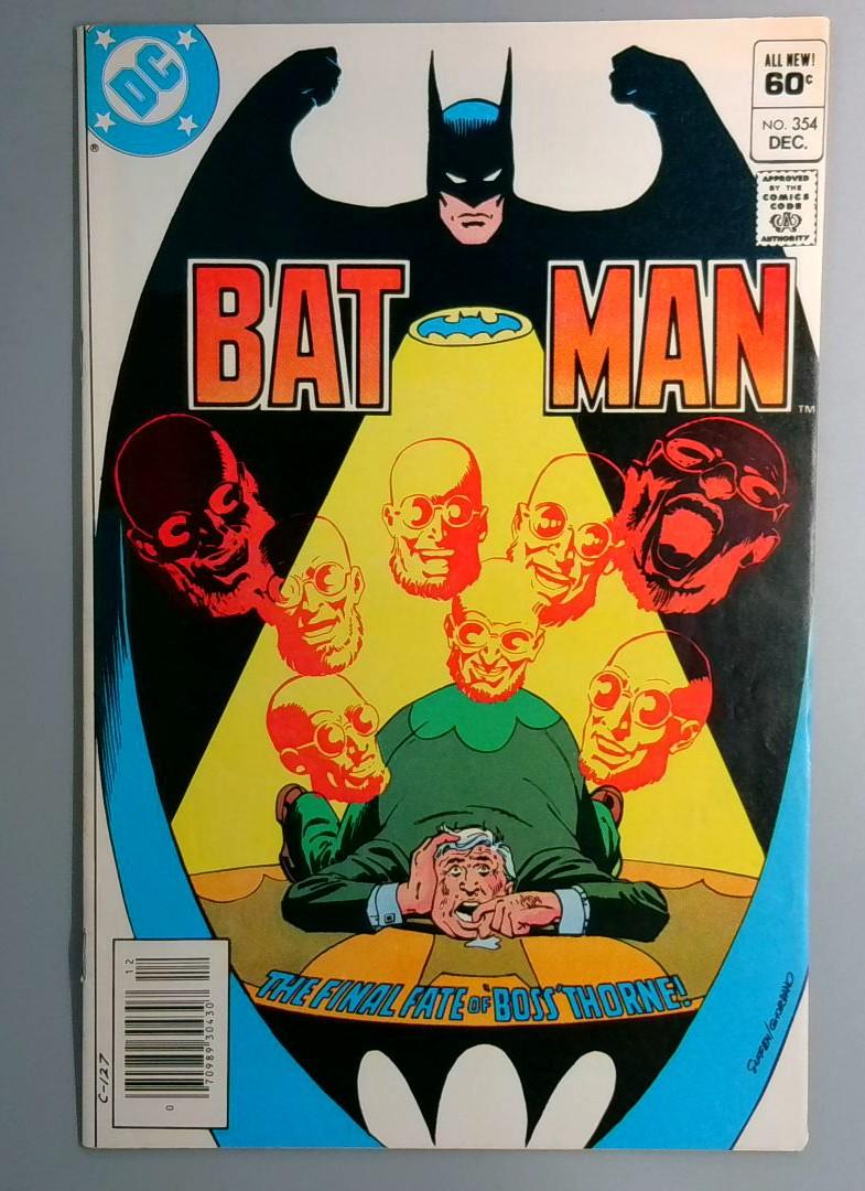 Batman #354 Newsstand Edition DC 1982