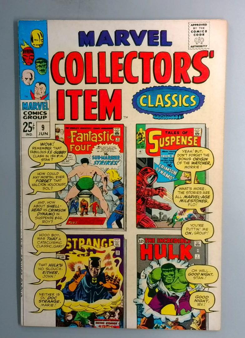 Marvel Collectors Item Classics #9 FN+ Marvel 1967