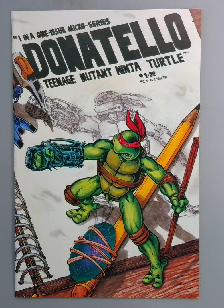 Donatello : Teenage Mutant Ninja Turtle #1 VF+ Mirage Studios 1986