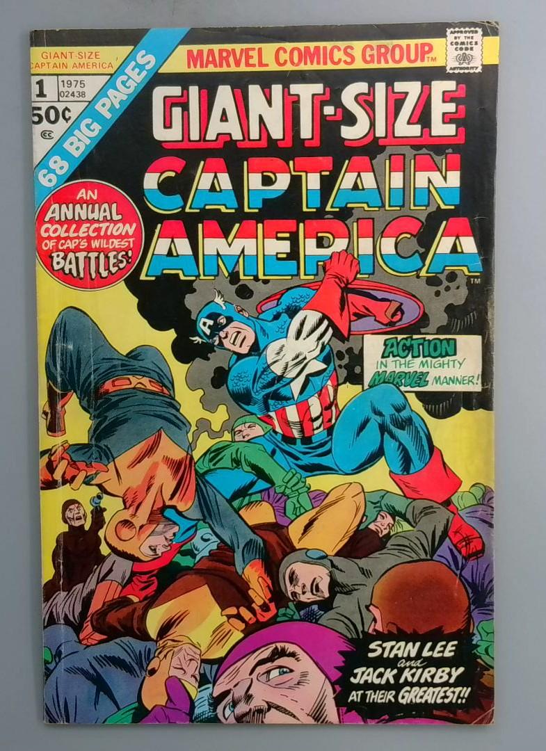 Giant-Size Captain America #1 Marvel 1975