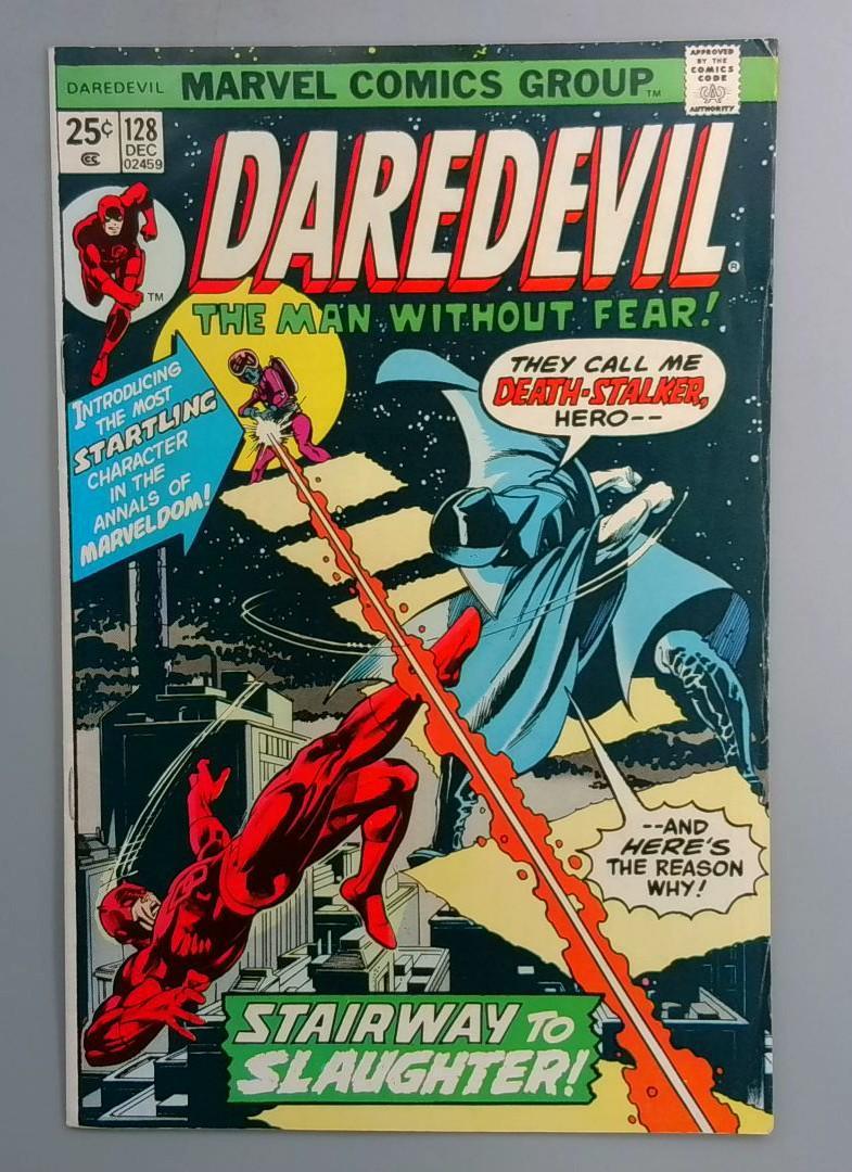 Daredevil #128 1st Appearance of Sky-Walker Marvel 1975