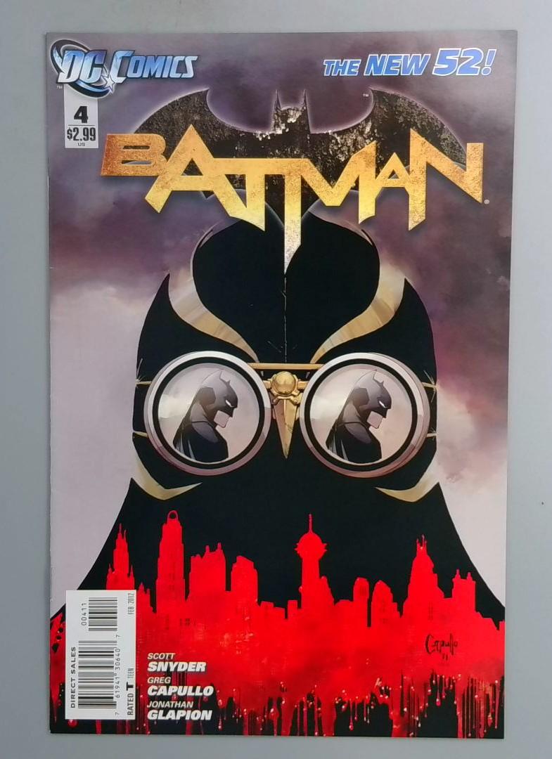 Batman #4 VF- 2nd Cameo Appearance of Court of Owls DC 2012