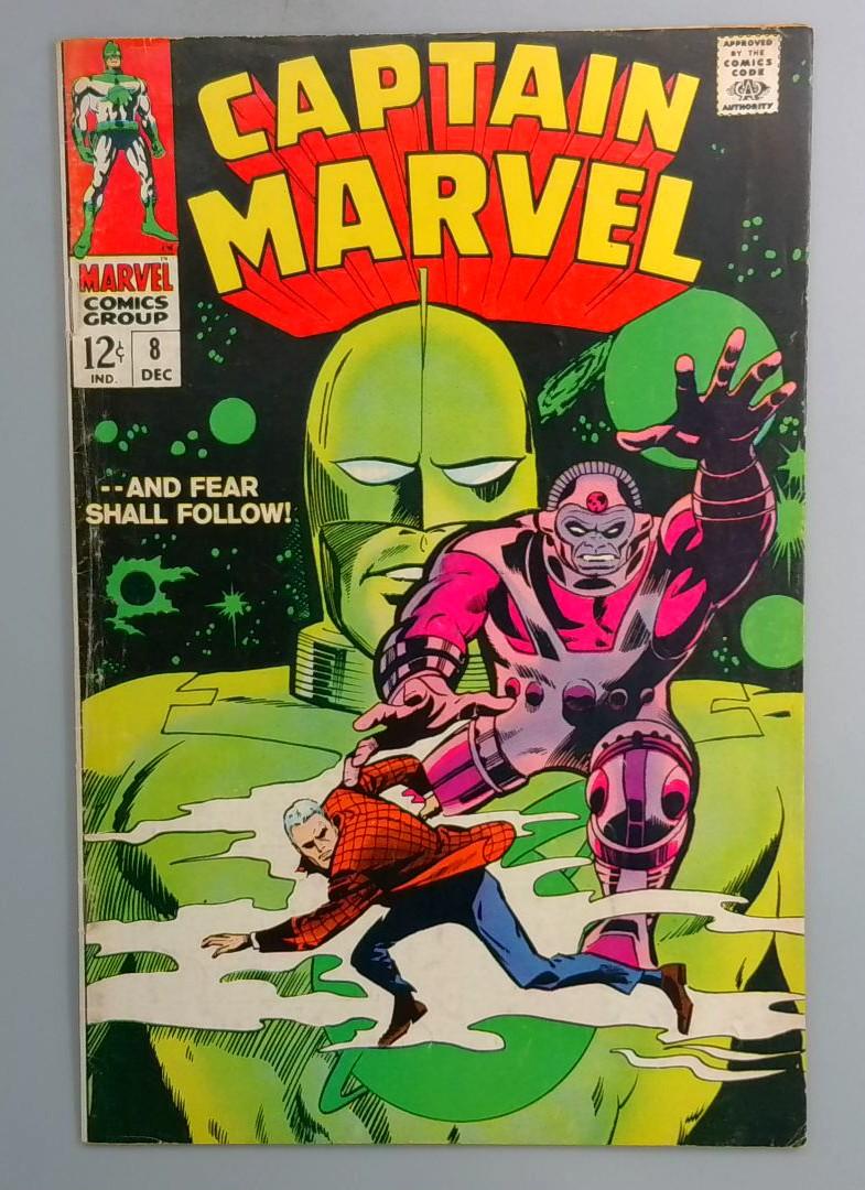 Captain Marvel #8 VF Marvel 1968