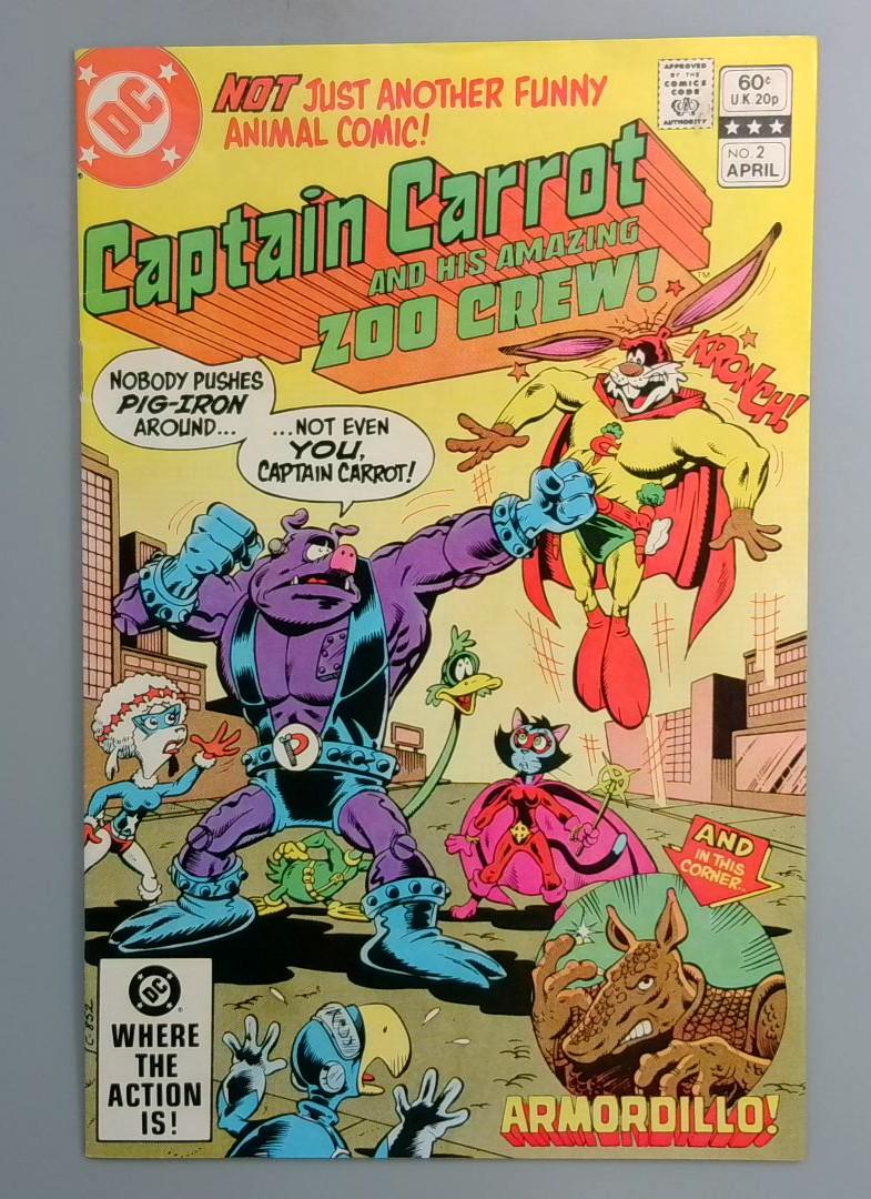 Captain Carrot and His Amazing Zoo Crew #2 Direct Edition DC 1982
