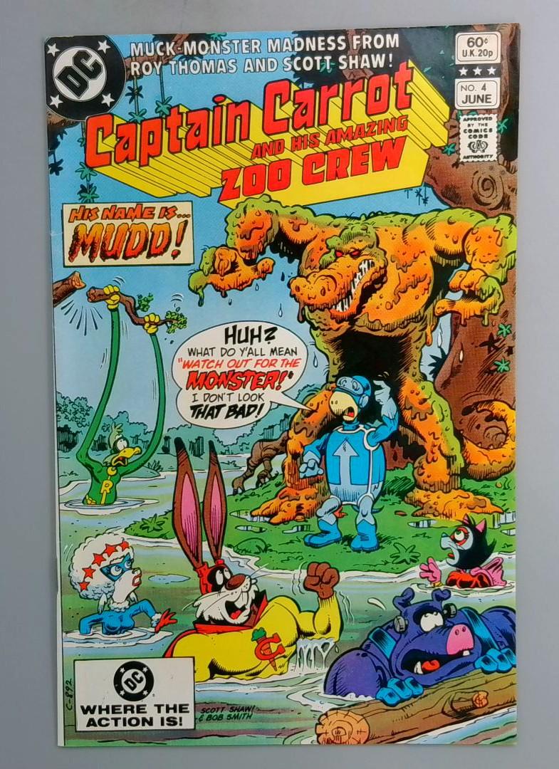 Captain Carrot and His Amazing Zoo Crew #4 Direct Edition DC 1982