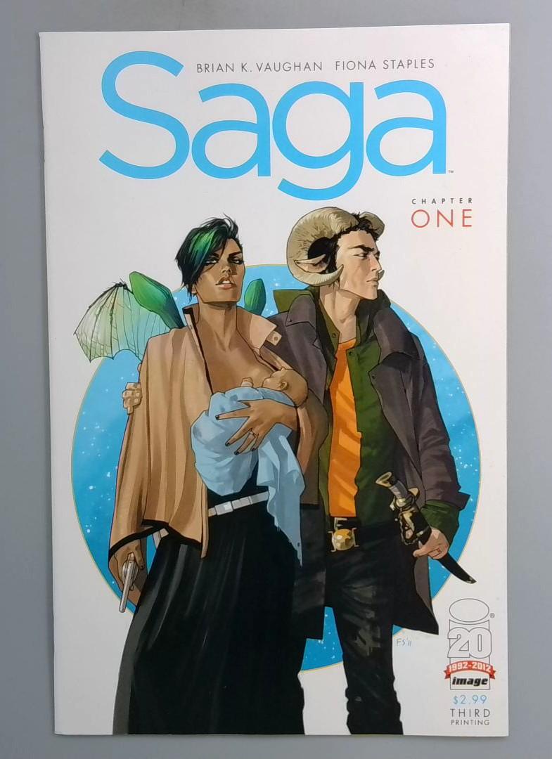 Saga #1, NM 3rd Print FIONA STAPLES Image 2012