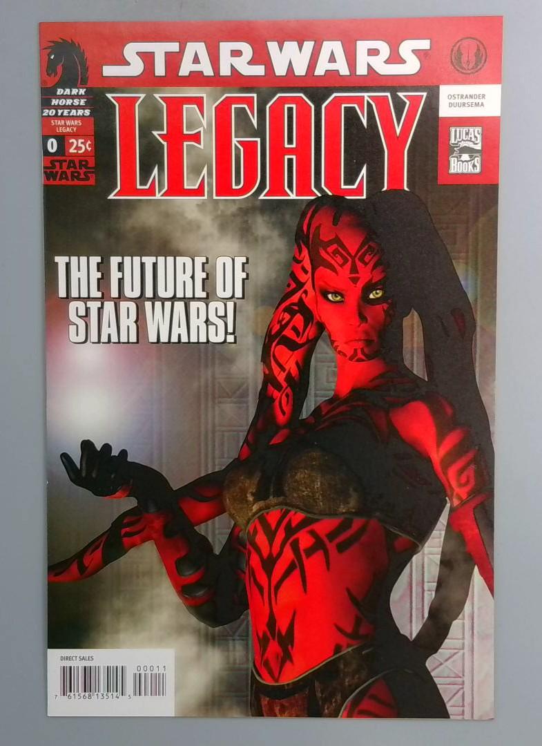 Star Wars: Legacy #0 NM 1st Darth Talon Cover Appearance Dark Horse 2006