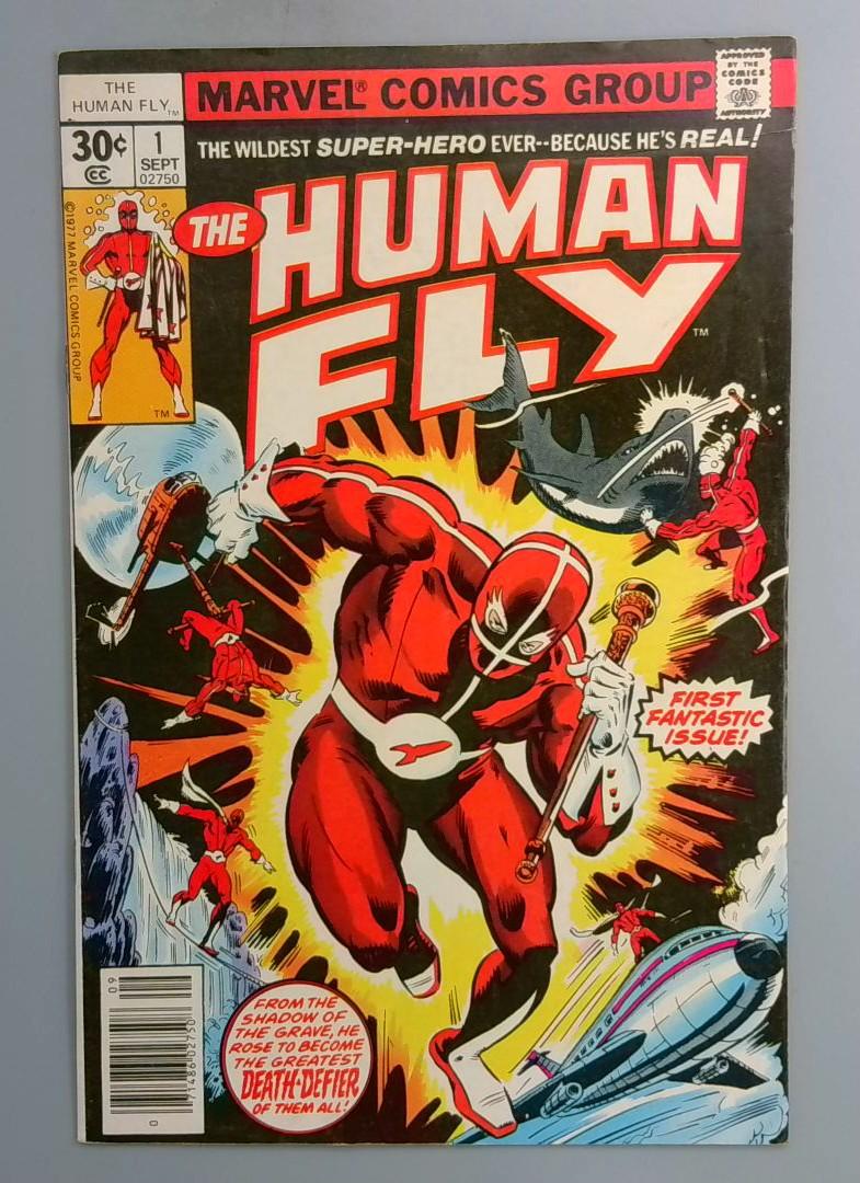 Human Fly #1 Origin of the Human Fly Richard Deacon Marvel 1977