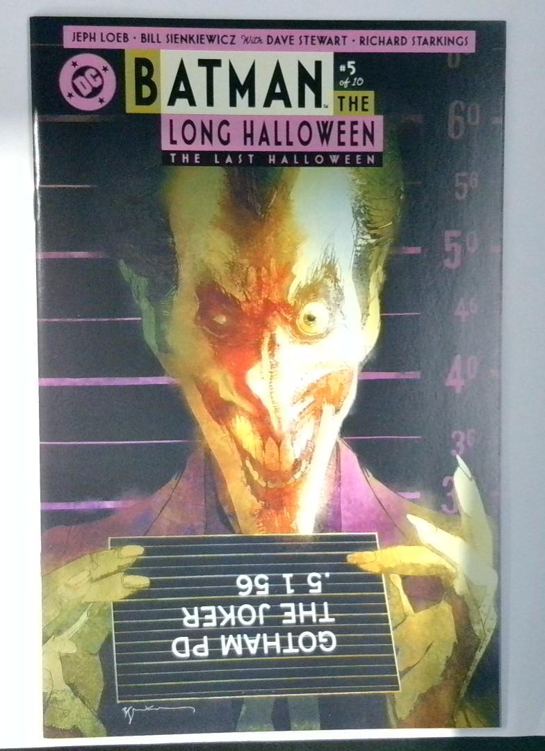 Batman: the Long Halloween - the Last Halloween #5 Card Stock Cover DC 2025