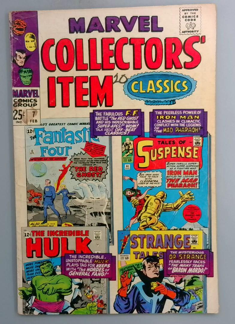Marvel Collectors Item Classics #7 VG- Marvel 1967