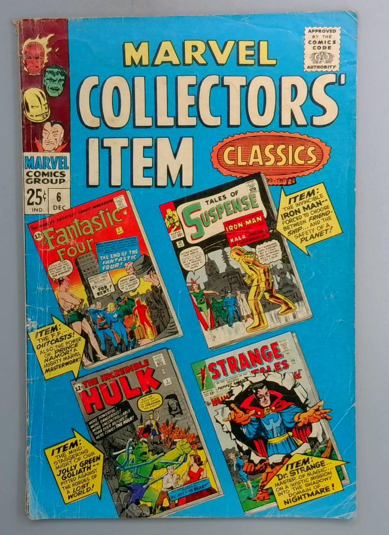 Marvel Collectors Item Classics #6 Marvel 1966