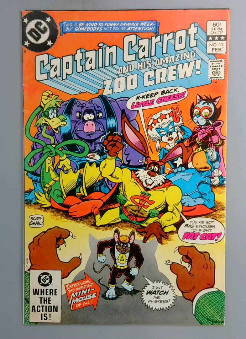 Captain Carrot and His Amazing Zoo Crew #12 Direct Edition DC 1983