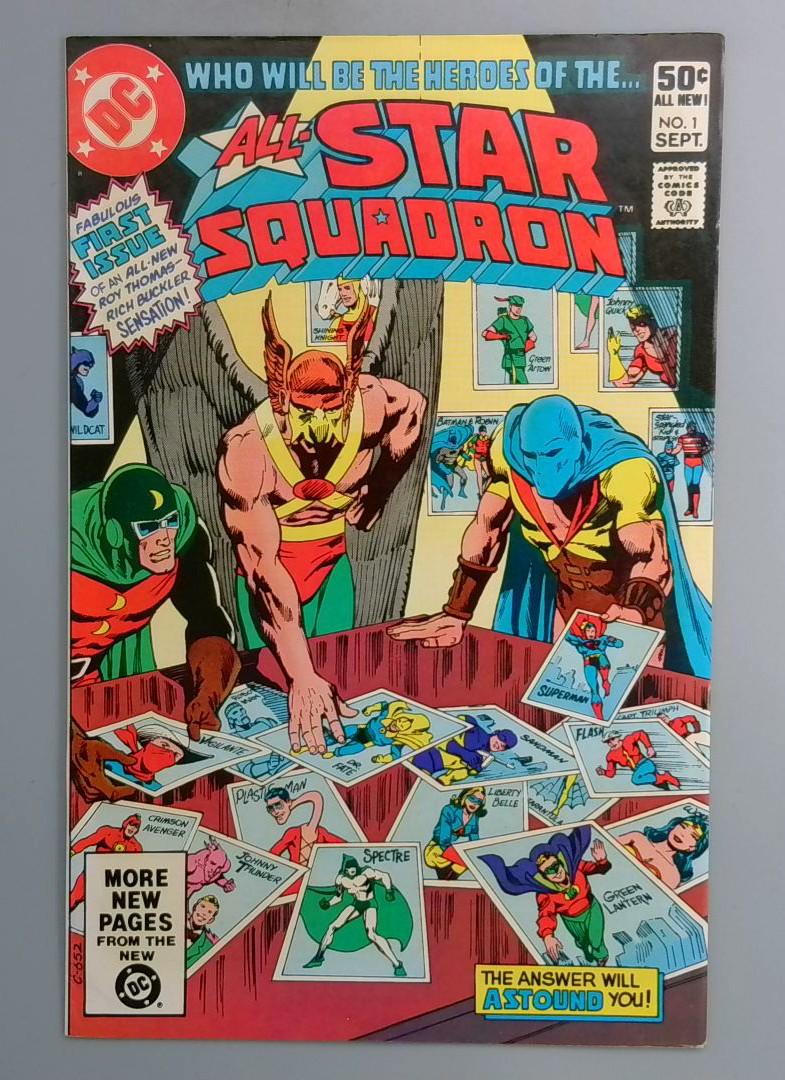 All-Star Squadron #1 Golden Age Atom Direct Edition DC 1981