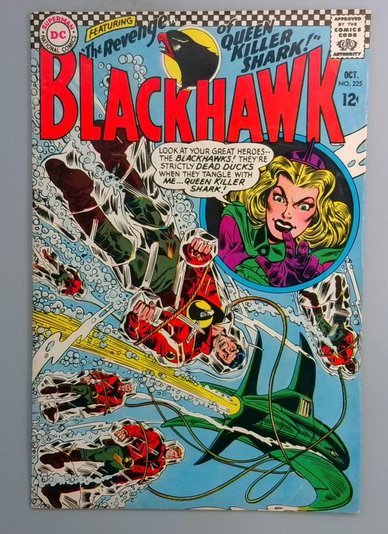 Blackhawk #225 VG/FN DC 1966