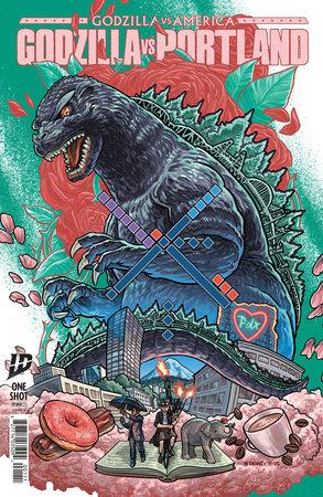 Godzilla vs Portland #1 IDW Comics
