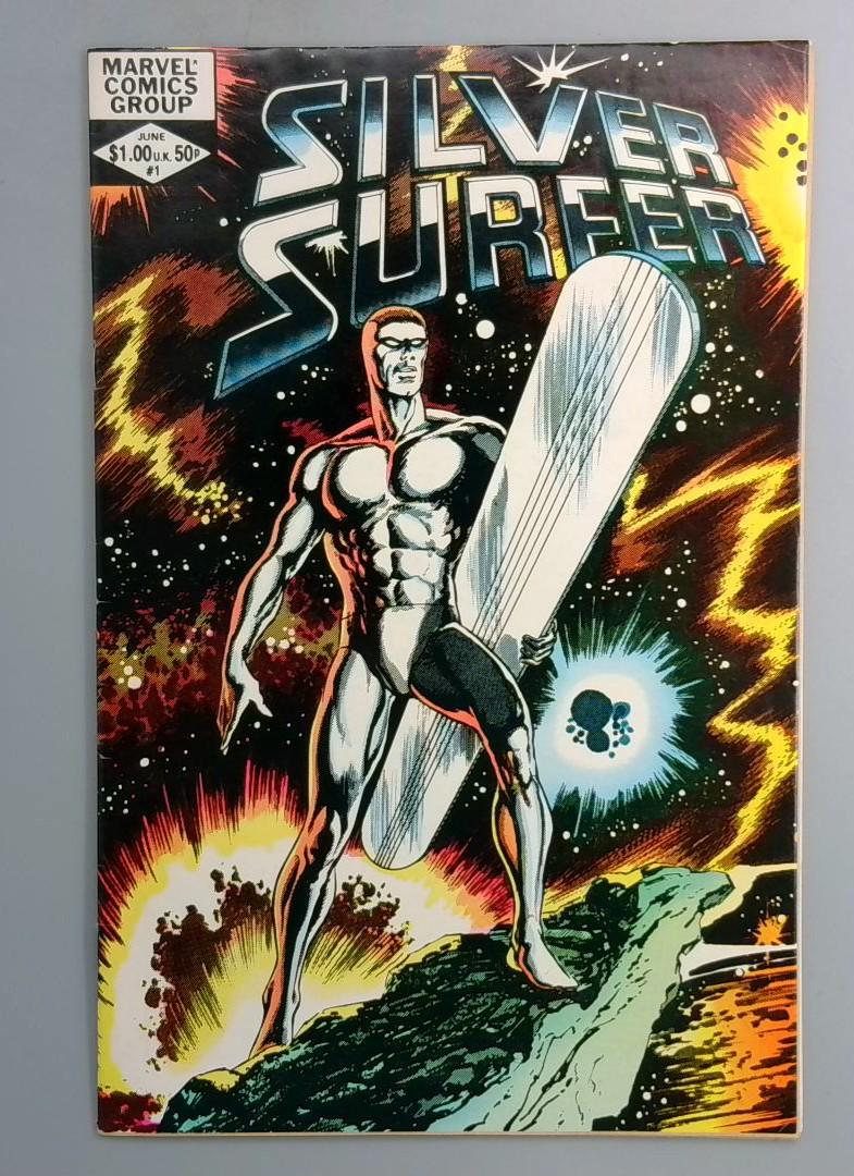 Silver Surfer #1 Silver Surfer Breaks Free of Galactus Marvel 1982