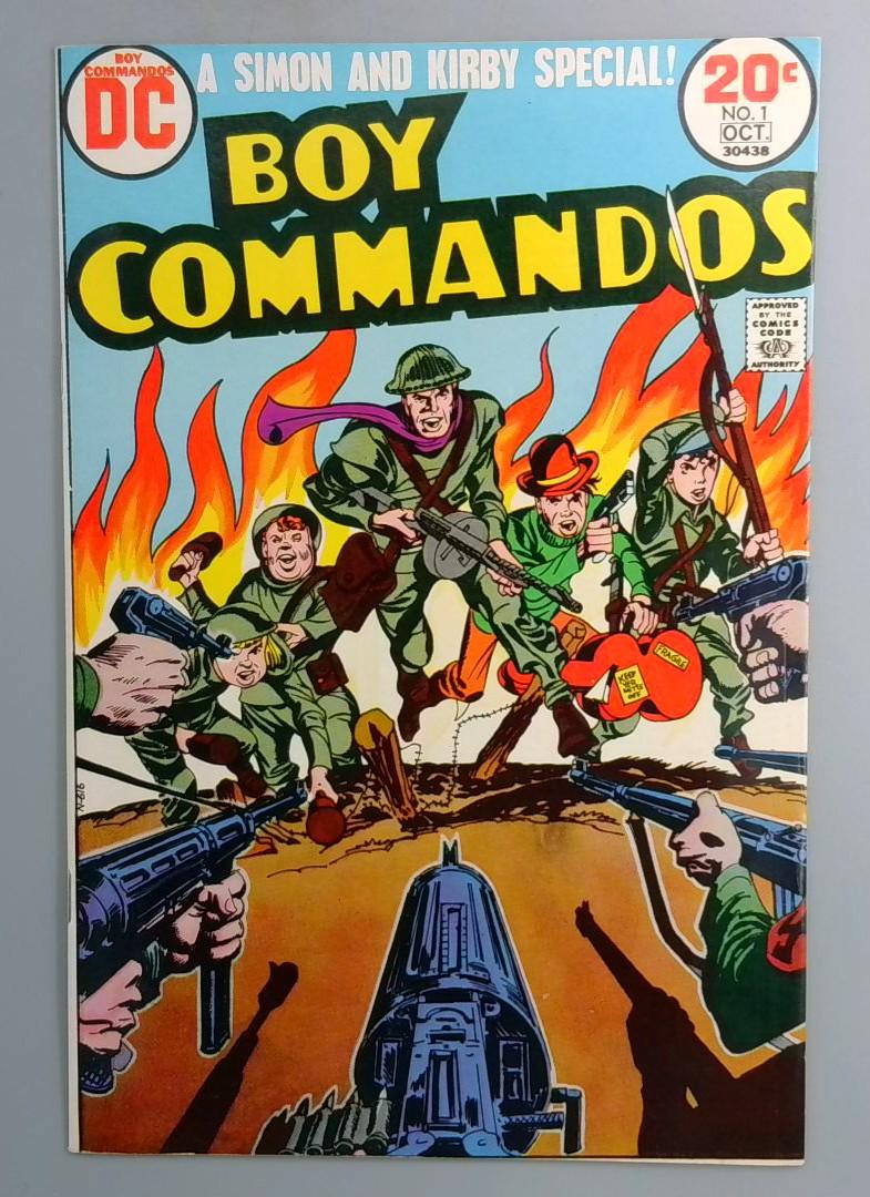 Boy Commandos #1 VF+ DC October 1973
