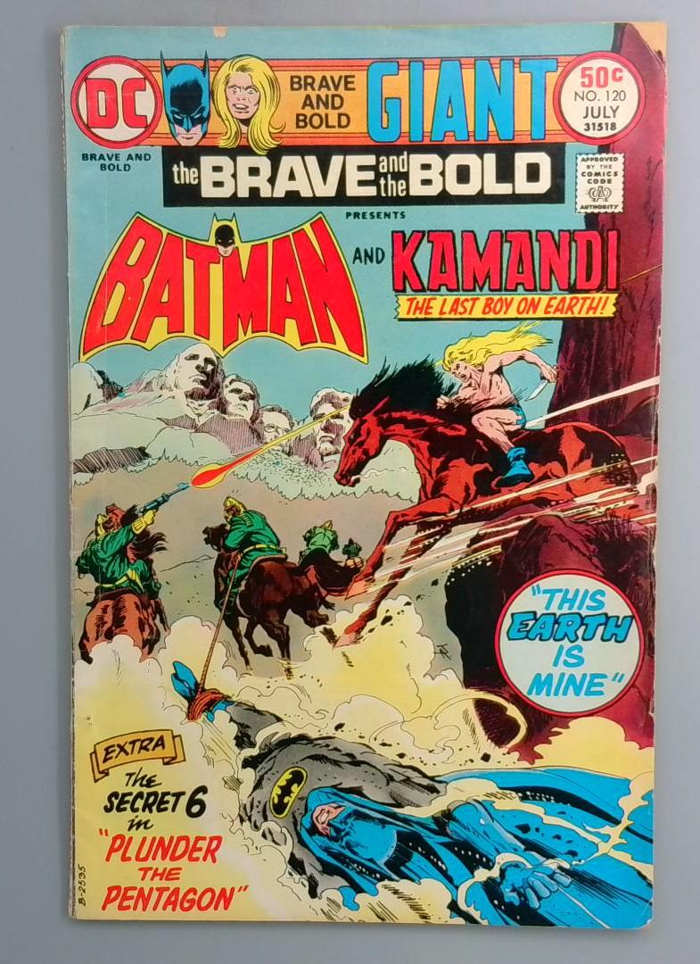Brave and the Bold #120 Batman and Kamandi DC 1975