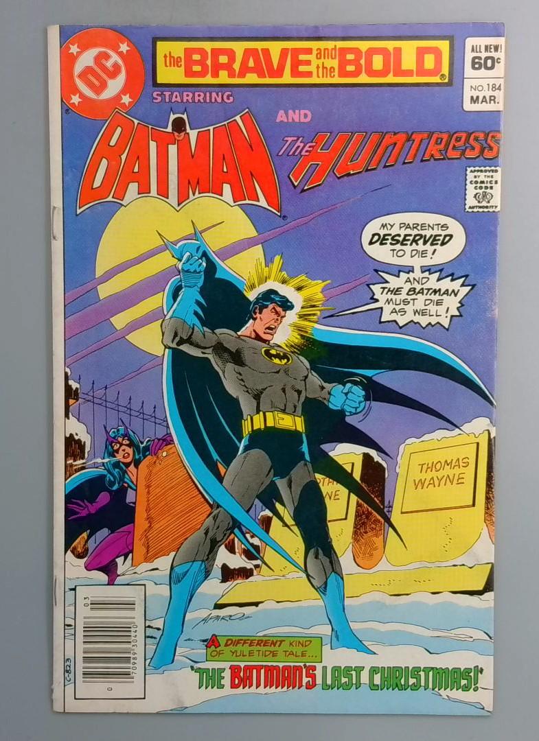 Brave and the Bold #184 Batman and the Huntress Newsstand Edition DC 1982
