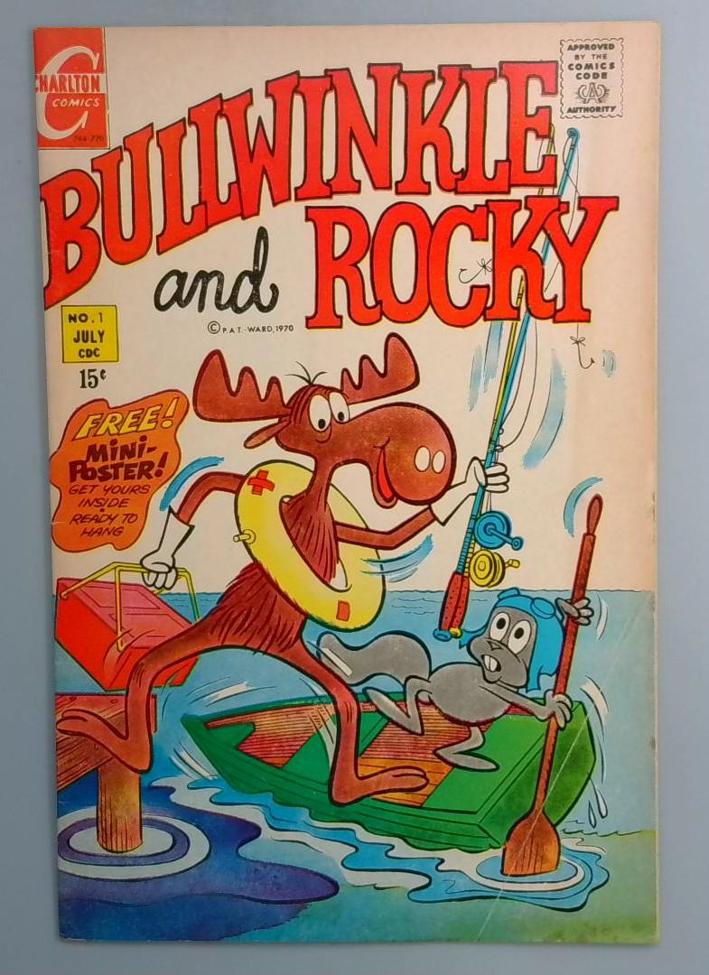 Bullwinkle and Rocky #1 Charlton 1970