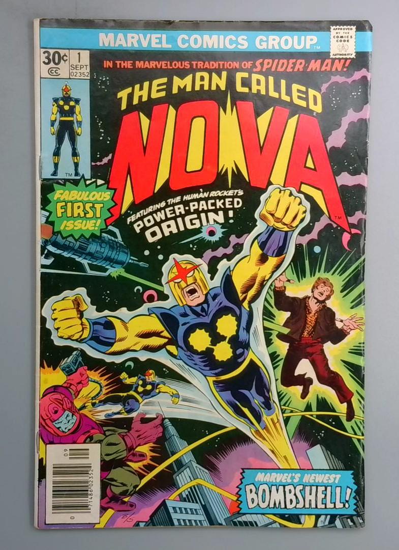 Nova #1 VG 1st Appearance and Origin of Nova Richard Rider Marvel 1976