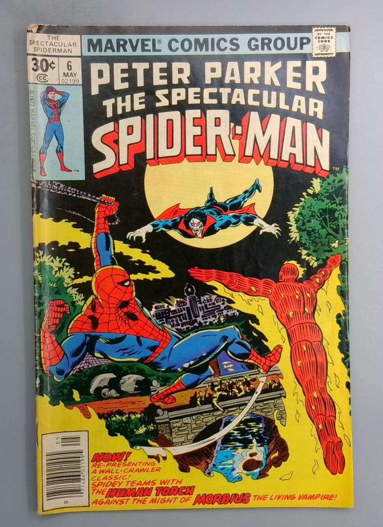 Spectacular Spider-Man #6 Morbius the Living Vampire Marvel 1977
