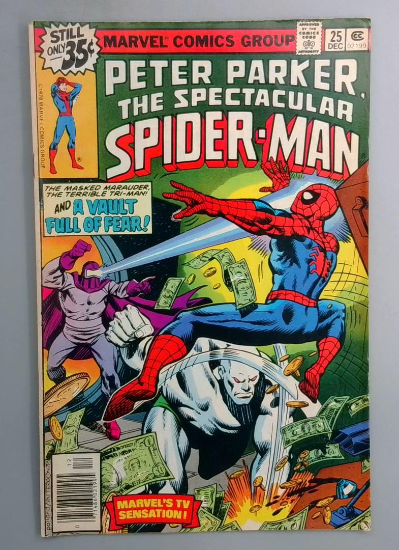 Spectacular Spider-Man #25 1st Appearance of Carrion Marvel 1978