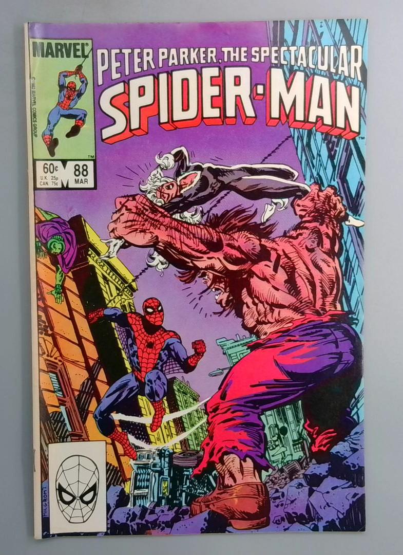 Spectacular Spider-Man #88 Mr. Hyde & Cobra Marvel 1983