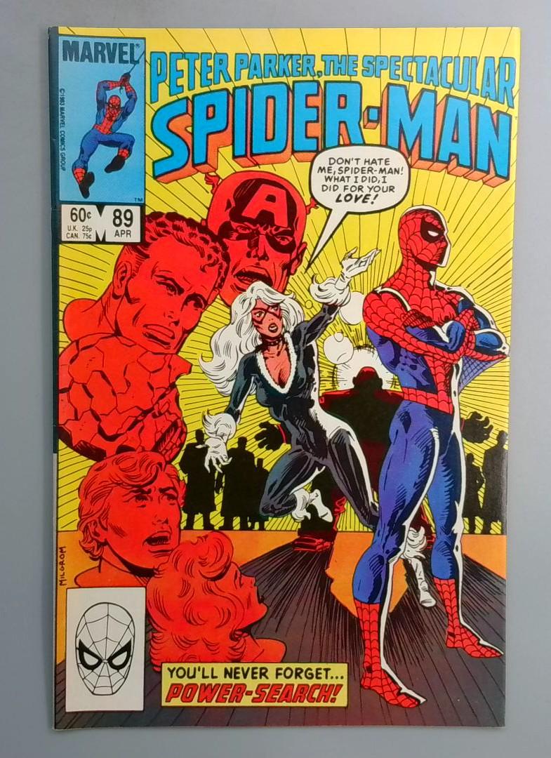 Spectacular Spider-Man #89 VF+ Marvel 1984