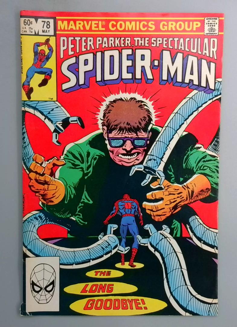 Spectacular Spider-Man #78 VF Doctor Octopus Appearance Marvel 1983