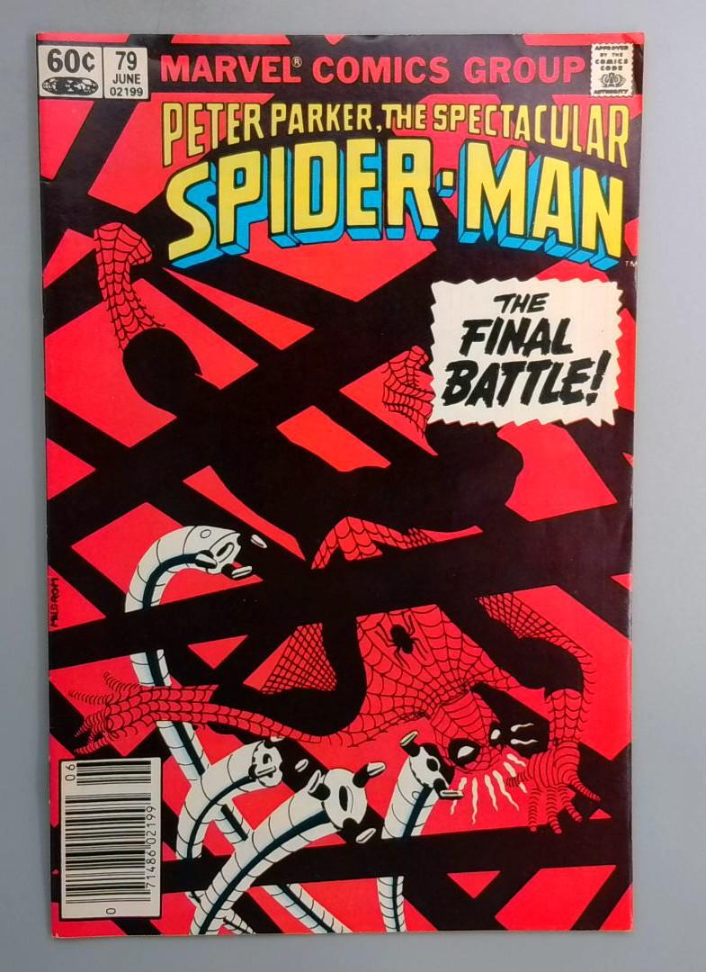Spectacular Spider-Man #79 Doctor Octopus Appearance Newsstand Marvel 1979