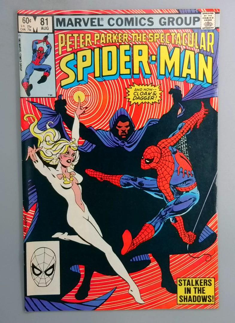 Spectacular Spider-Man #81 Punisher & Boomerang Marvel 1983