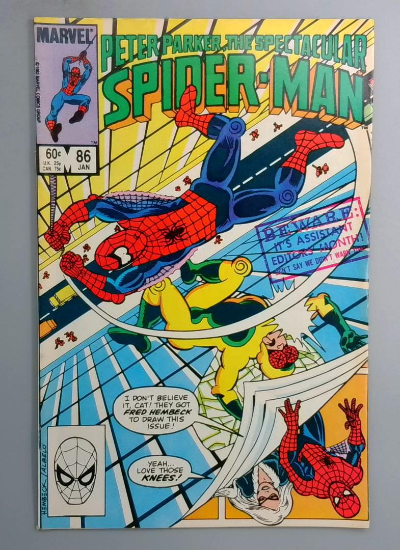 Spectacular Spider-Man #86 Marvel 1983