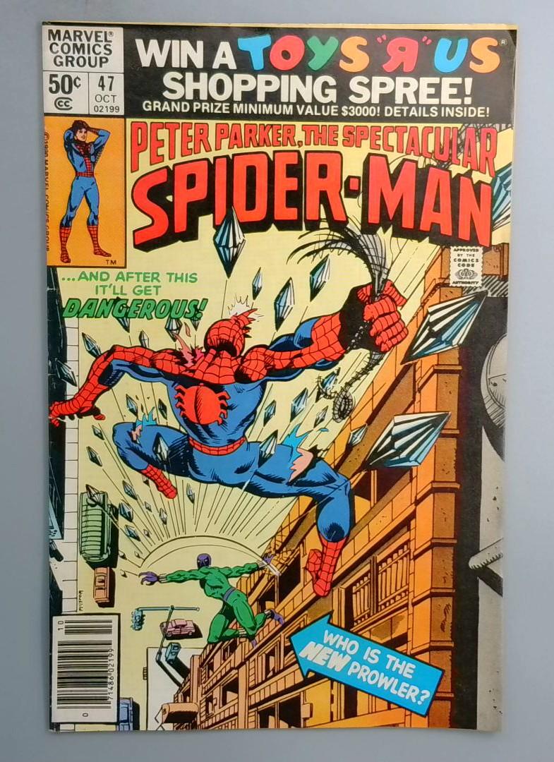 Spectacular Spider-Man #47 1st Appearance of Nathan Lubensky Marvel 1980