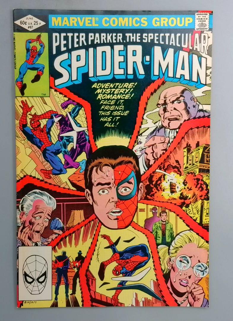 Spectacular Spider-Man #67 Direct Edition Marvel 1982
