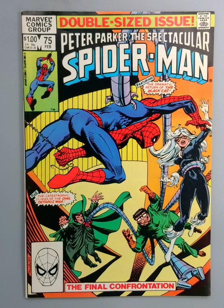 Spectacular Spider-Man #75 Direct Edition Marvel 1983