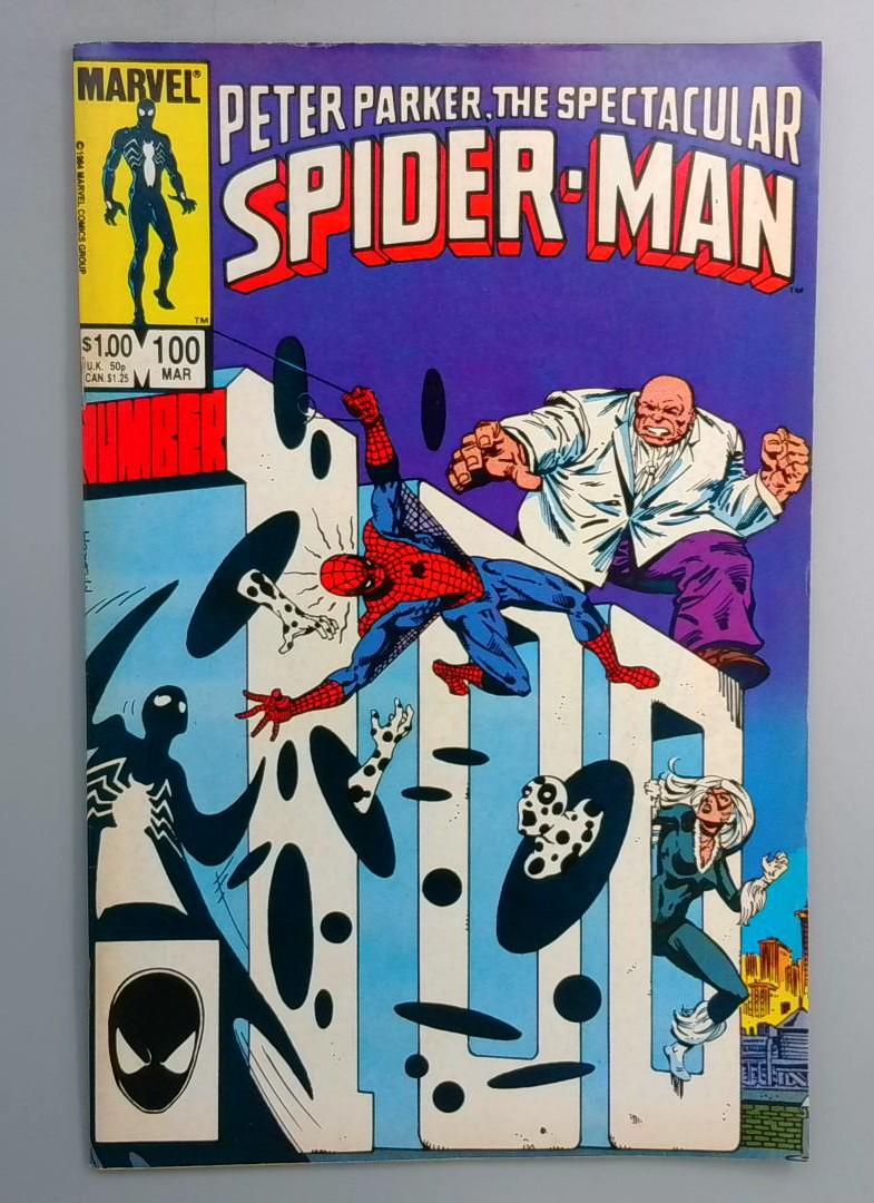 Spectacular Spider-Man #100 Double Size Issue Marvel 1985